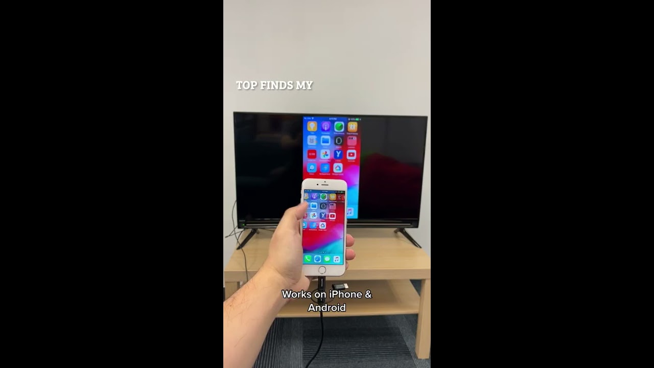 Mirror Your Phone To TV With This HDMI Cable 