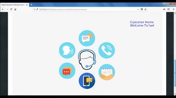 Digital Signature Verification Management System | Student Projects