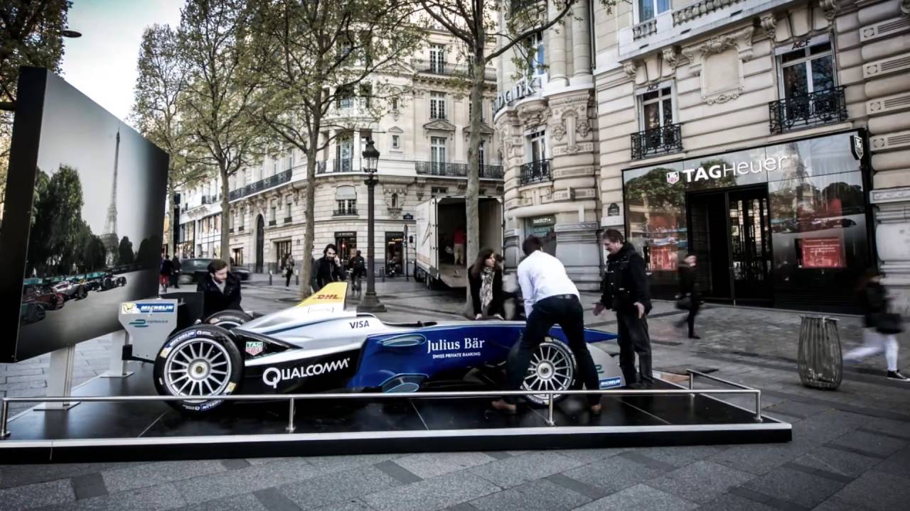 TAG Heuer Fia Formula E Championship in Paris - YouTube