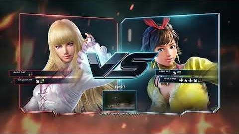 Tekken 7 mods | Lili 💥 Josie (Xenoblade Cosplay mod) | CPU vs CPU AI vs AI