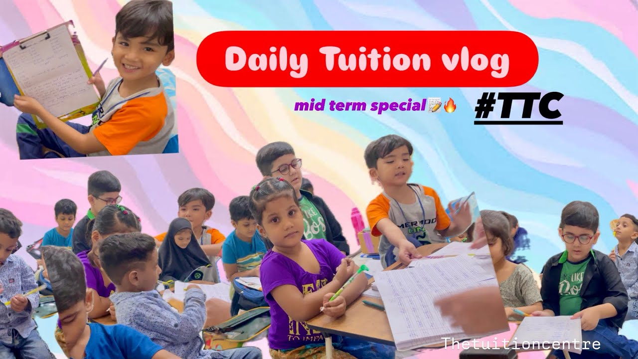 Daily Tuition Vlog: 📚🔥The Good, the Bad,and the Funny||punishment tuition vlog😎|tuition classes #ttc