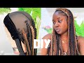 DIY HEADBAND CROCHET BOX BRAID WIG | Omoni Got Curls