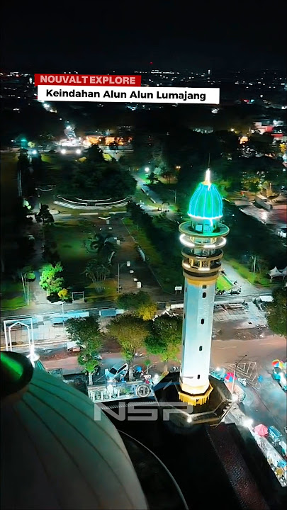 Alun-alun kota Lumajang keren dan cantik banget #shorts #explore