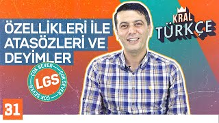 8. Sınıf Atasözleri ve Deyimler: Atasözleri ve Anlamları, Atasözlerinin Özellikleri | Türkçe #31