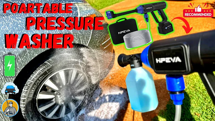 Cordless Portable Pressure Washer - Unboxing/Review