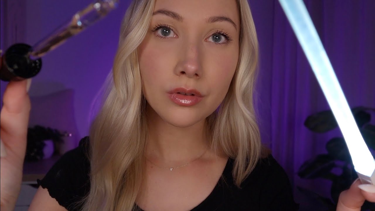 ASMR Relaxing Scalp Exam & Treatment | Light Triggers, Head Massage, Soothing Sounds 💤