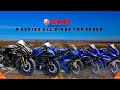 Yamaha R125 R15 R25 R3 R6 R7 R1 R1M Top Speed