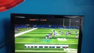 Probably the luckiest interception in Madden 12 History