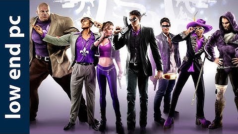 Saints Row Series on amd r4 graphics | 4Gb Ram | 512Mb Vram | lenovo e41-15 | low end pc