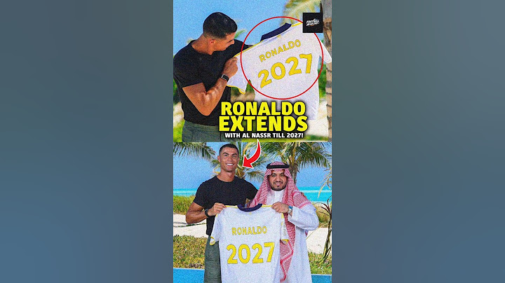 Cristiano Ronaldo Signs New Al Nassr Contract Till 2027!