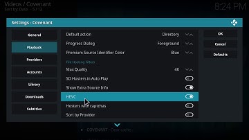 KODI Covenant add-on FIX - playback issues