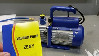 What you need to know Zeny Vacuum Pump for mini split A/C, It's better than you really NEED