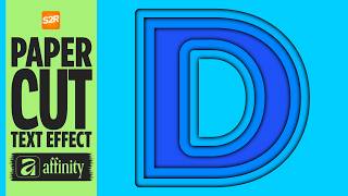 Make a Paper Cut Text Effect in Minutes in Affinity