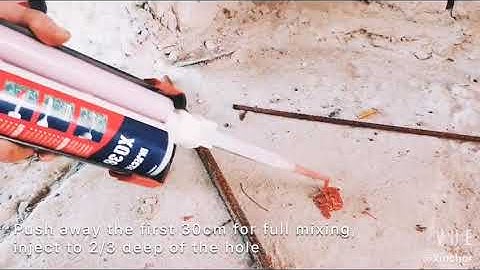 How to Anchor Bolts, Railings and Rebar in Concrete - Xinchor.com