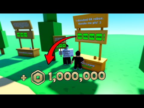 Donate Game 💸 - Roblox