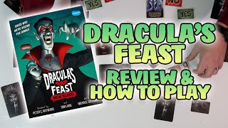 Dracula's Feast Board Game Review & How to Play || Party & Social Deduction Card Game!