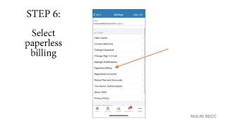 Paperless bill notification - mobile app screenshot 5