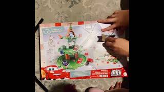 Unboxing a Disney Cars Advent calendar #disney #christmas #adventcalendar #carsmovie