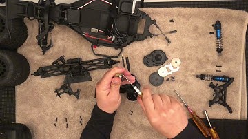 Team Associated Pro2 SC10 Teardown Part 4 Take apart and reassemble transmission and differential