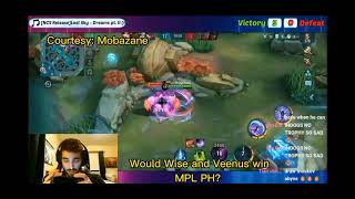 Mobazanes Opinion On Blacklist W Veewise Vs Rsg  Not Satisfied Winning Against Team Sibol