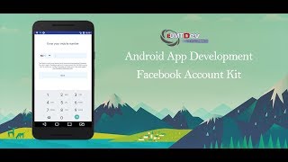 Android Development Tutorial -  Facebook Account Kit Authentication screenshot 1