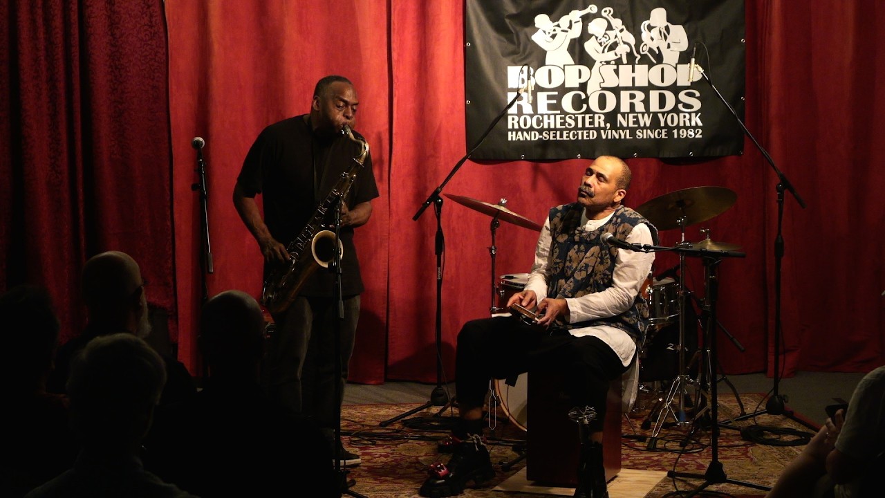 Golden Sea Duo: David Murray & Kahil El'Zabar at Bop Shop Records