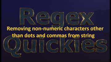 Removing non-numeric characters other than dots and commas from a string