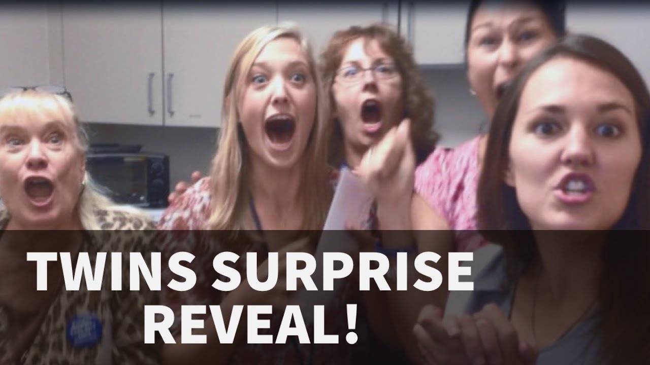 I tell my coworkers I'm having twins!