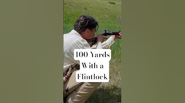 100 Yards Flintlock Dickert Rifle #longrifle #flintlock #muzzleloader