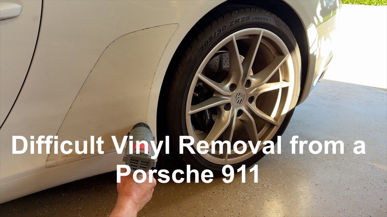 Difficult Car Vinyl Removal