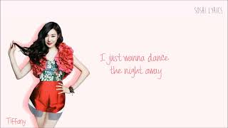 TIFFANY (SNSD) I Just Wanna Dance Lyrics (Color Coded Han|Rom|Eng) | by Soshi Lyrics