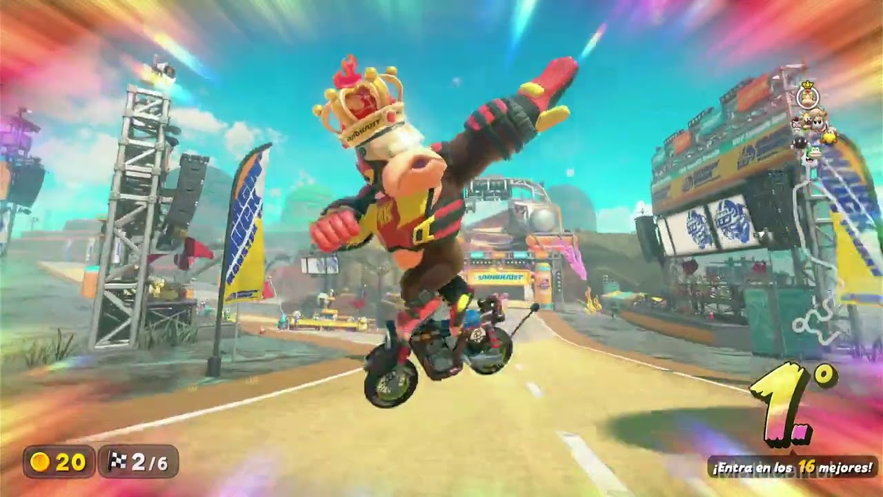 JUGAMOS EL MARIO KART WORLD