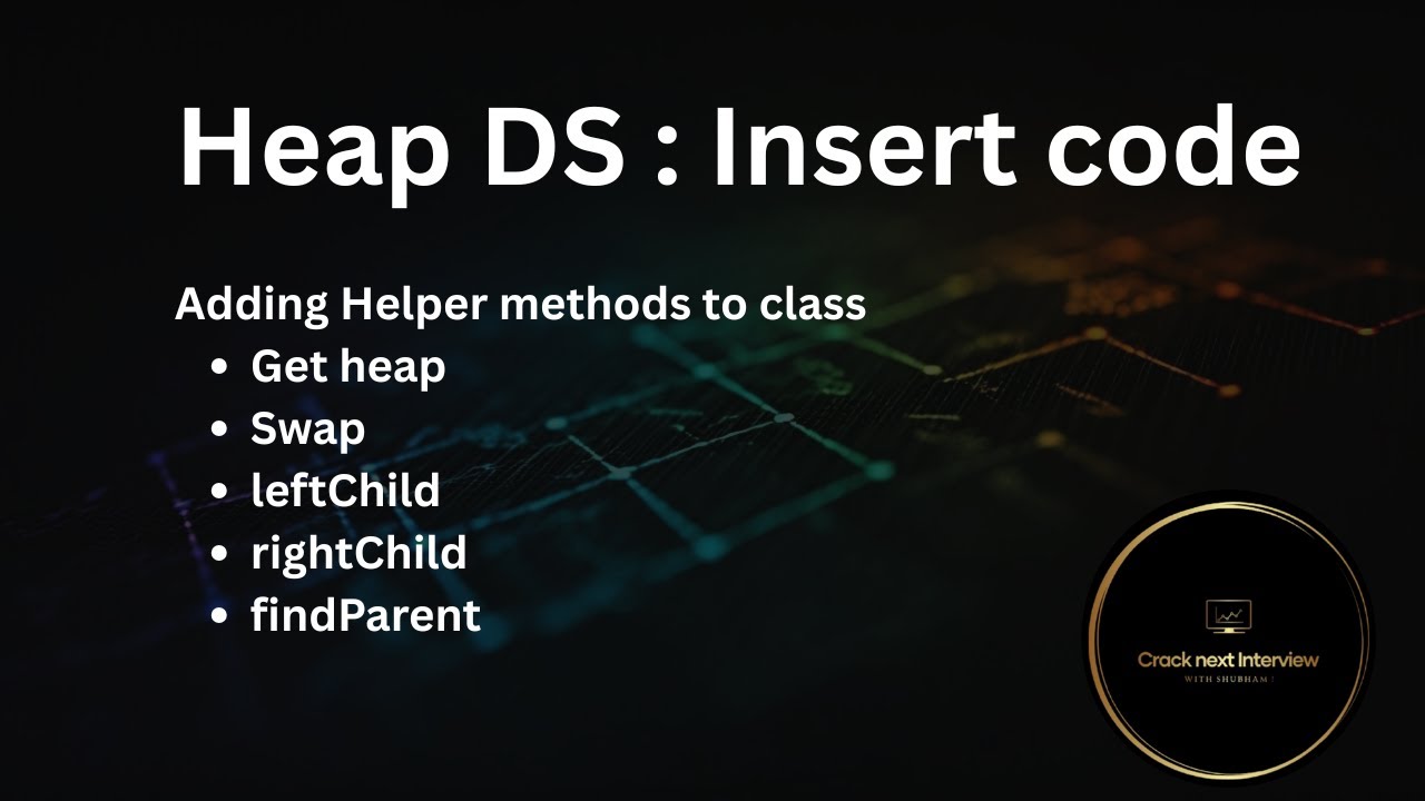 Heap helper methods - live code in java hindi - YouTube
