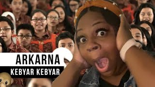 FIRST TIME DOING A REACTION VIDEO TO-ARKARNA - Kebyar Kebyar