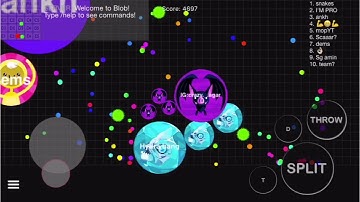 Popsplit blob.io Crazy mode