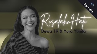 Dewa 19 U0026 Yura Yunita  Risalah Hati  Low Vocal Karaoke