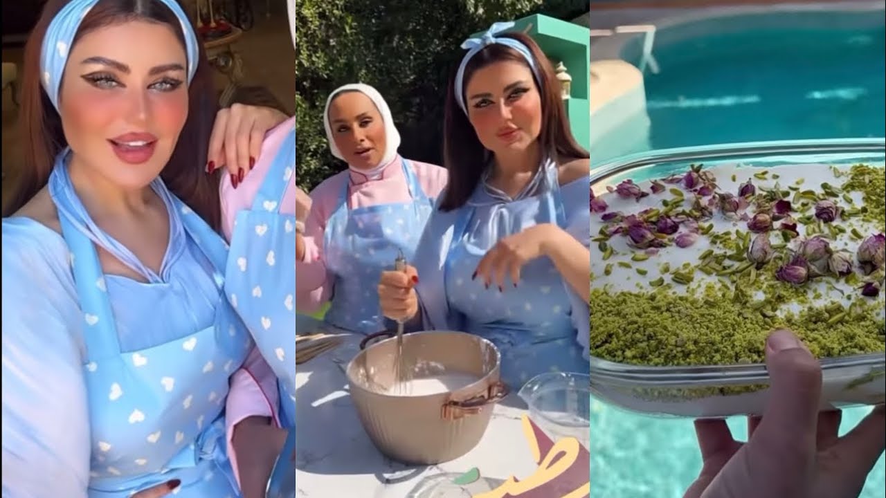 فطور 7 رمضان🌙حليمه بولند جابت شيف تطبخ الفطور وعصبتها😂حاطه مكياج طالعه تهبل😍