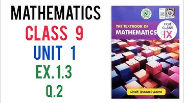 Class 9 Maths | Unit 1 | Transforming into Exponential Form | Ex. 1.3, Q.2 | Sindh | Math with Azeem