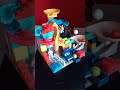 🌈#satisfying colorful Marble run today🌈28.09.25