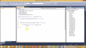 How to use LINQ Generation Operators in ASP NET