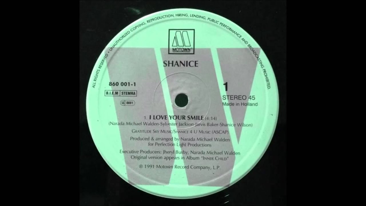 Shanice - I Love Your Smile (Extended Mix)