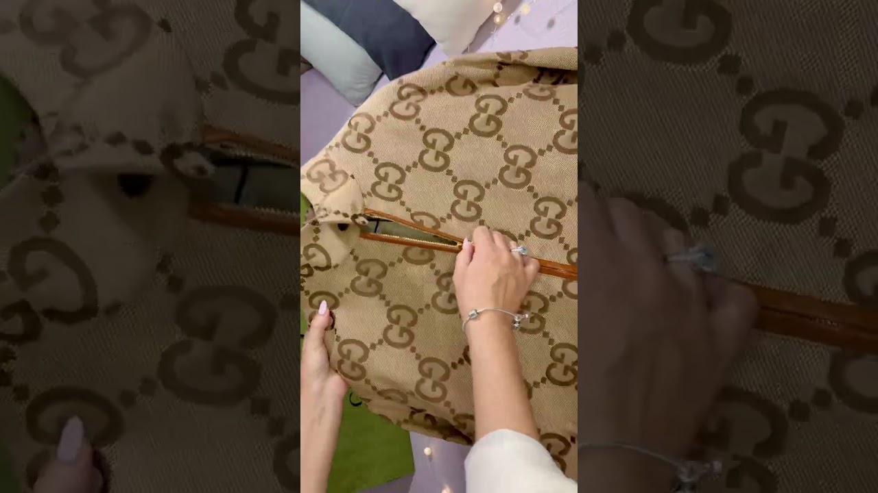 Gucci. Jumbo GG canvas jacket. 