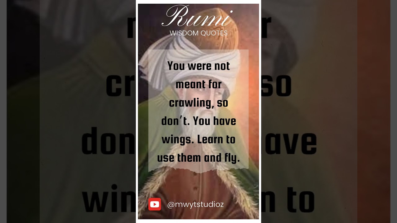 Rumi Quotes 💫 Soulful Wisdom & Timeless Inspiration | 