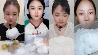 ONLY BITES | ASMR ICE EATING | FREEZER  ICE | CRUSHED ICE | SOFT ICE screenshot 5