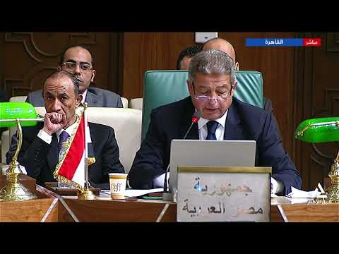 كلمة رئيس المجلس الأعلى للاعلام م خالد عبد العزيز أمام الدورة ال 55 لمجلس وزراء الإعلام العرب