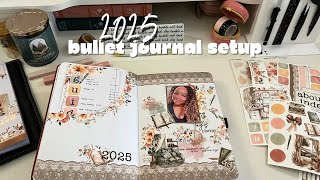 2025 Bullet Journal Setup | Yearly Pages