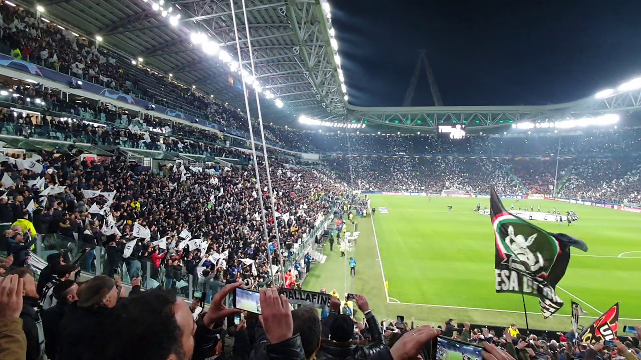 Juve Atletico Madrid 12 3 19 Champions League Coreografia Da 