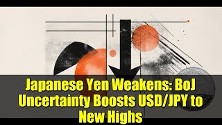 Japanese Yen Weakens: BoJ Uncertainty Boosts USD/JPY to New Highs