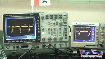GW Instek GDS-2000A Waveform Update Rate Comparison