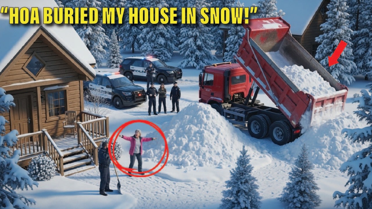HOA Dumped Snow on My Yard — The Moment Everything Changed When I Blocked Their Street